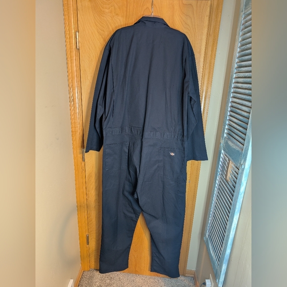 NWT DICKIES Canvas Full Zip Work Coveralls Boiler Suit Men SZ 2XLT - Picture 9 of 12